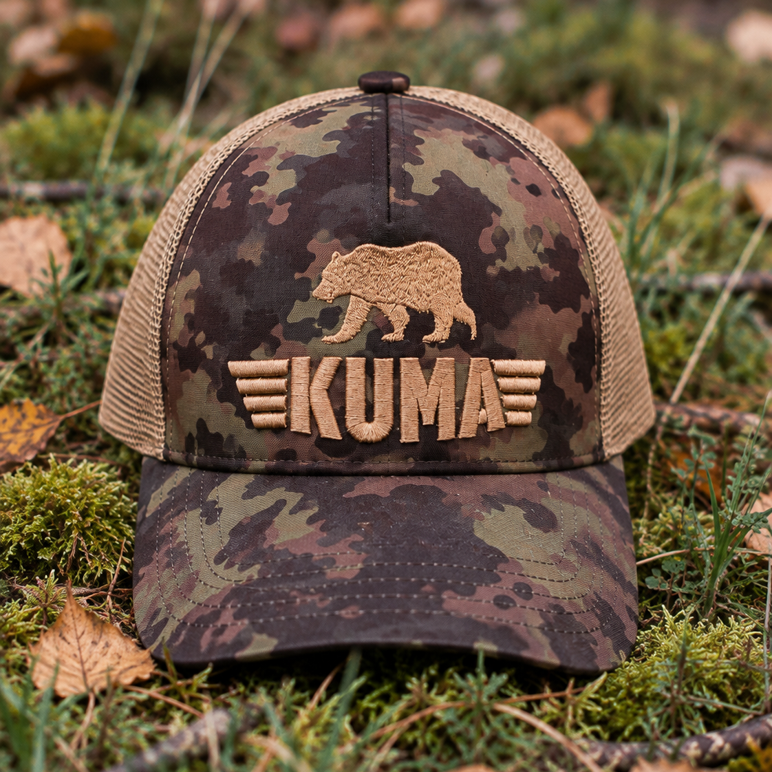 KUMA Lodge Trucker Hat Camo