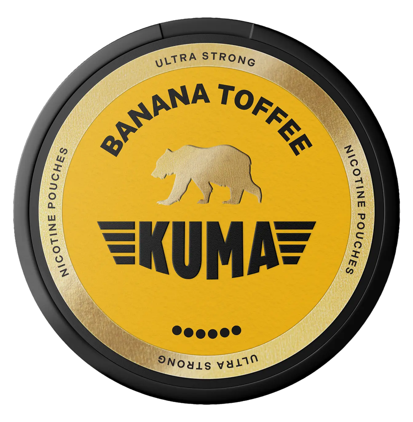 KUMA Banana Toffee Ultra Strong nicotine pouches